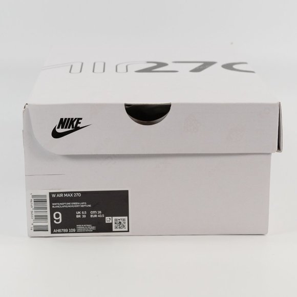 Nike Women's Air Max 270 'White Lapis' AH6789-109 Multi Size 6 - 9 - Picture 13 of 16